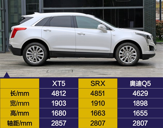 国产凯迪拉克xt5上市售3599万5399万元
