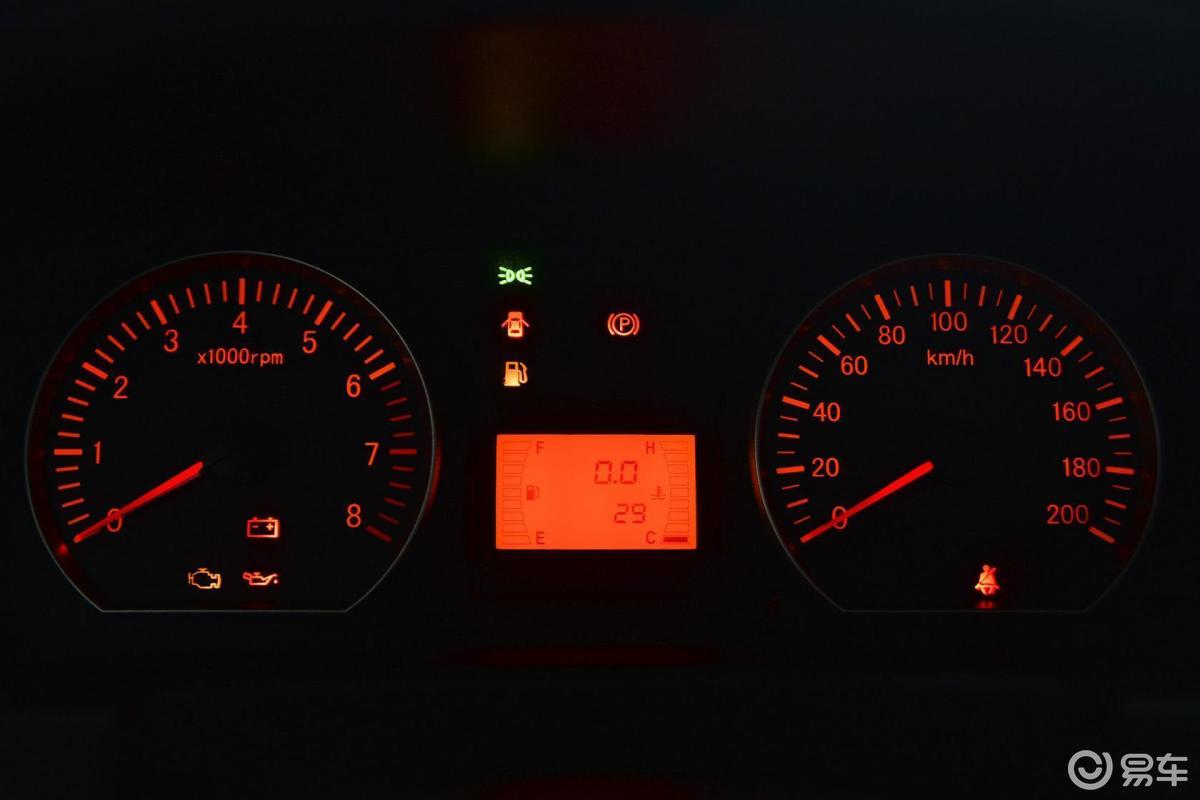 6l 手动 7座 豪华型 国五仪表盘背光显示汽车图片-汽车图片大全】