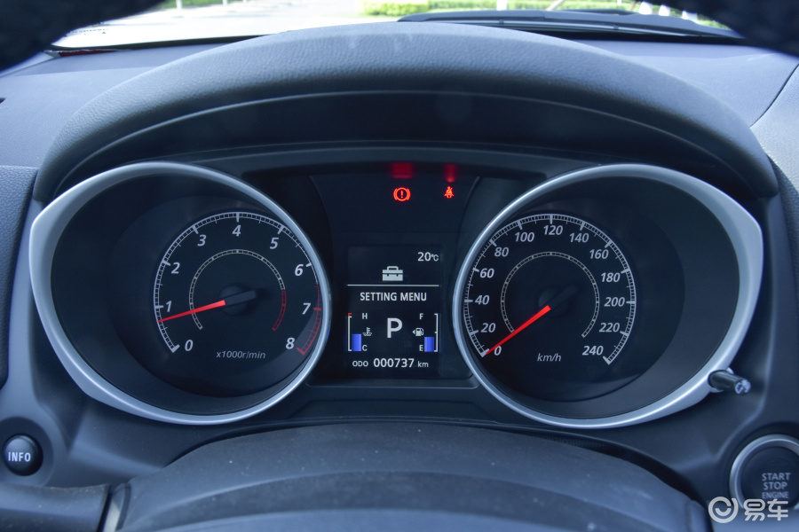 0l cvt两驱领航版仪表盘背光显示汽车图片-汽车图片大全】-易车网