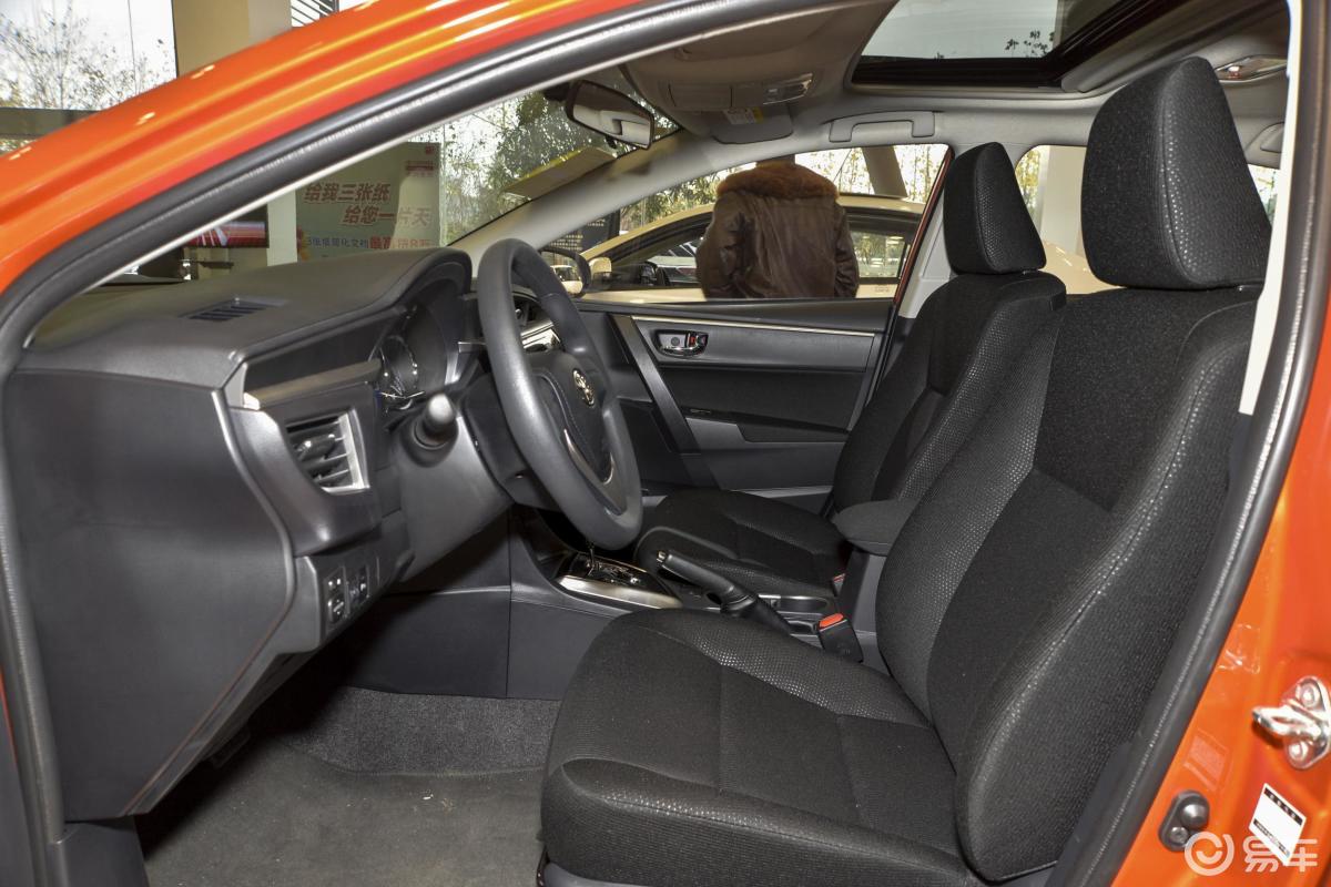 【雷凌2016款1.6g cvt 精英版前排空间汽车图片-汽车图片大全】-易车