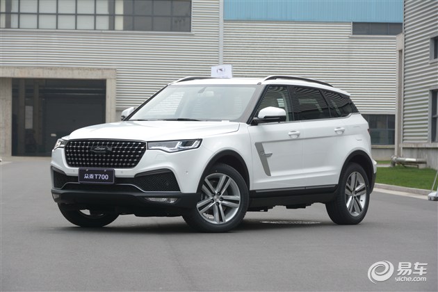 众泰汽车官方宣布旗下中大型suv众泰t700正式启动预售,新车的预售价格