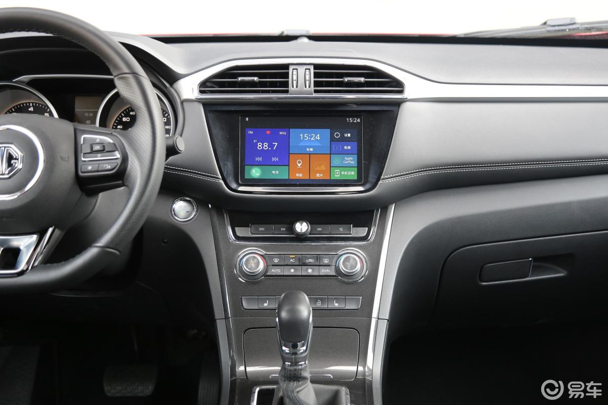 【名爵gs 锐腾2017款30t 双离合 四驱 旗舰版中控台整体汽车图片-汽车