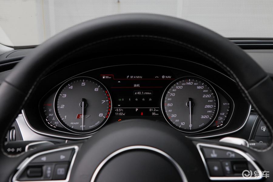 【奥迪s72018款4.0 tfsi quattro仪表盘汽车图片-汽车图片大全】-易车