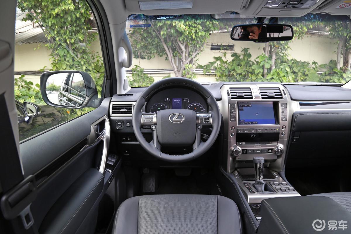 【雷克萨斯gx2014款gx 400 豪华版内饰全景副驾驶员方向汽车图片-汽车