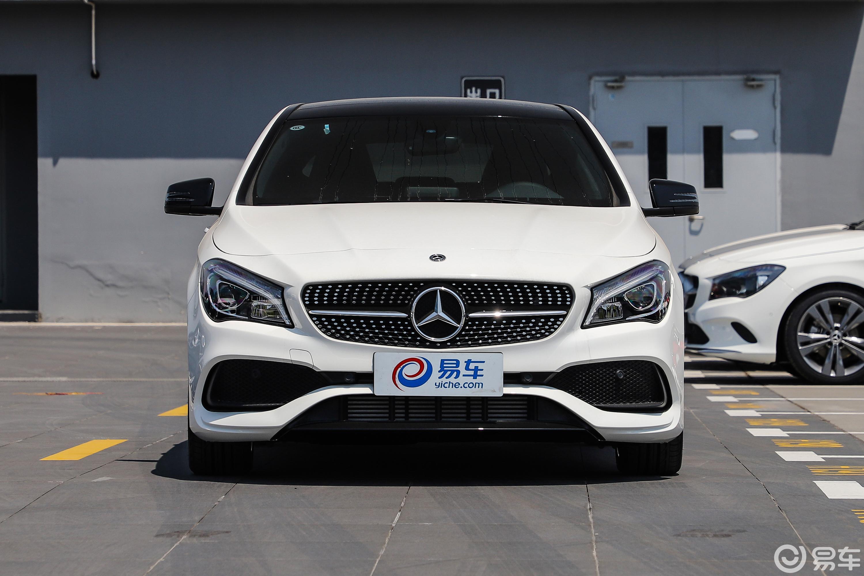 【奔驰cla级2018款cla 260 4matic正前水平汽车图片-汽车图片大全】