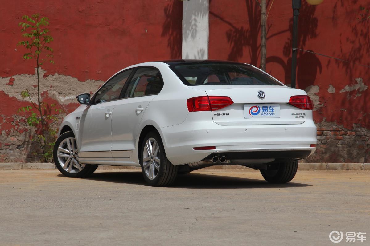 【速腾2018款280tsi 双离合 豪华版正后水平汽车图片-汽车图片大全】