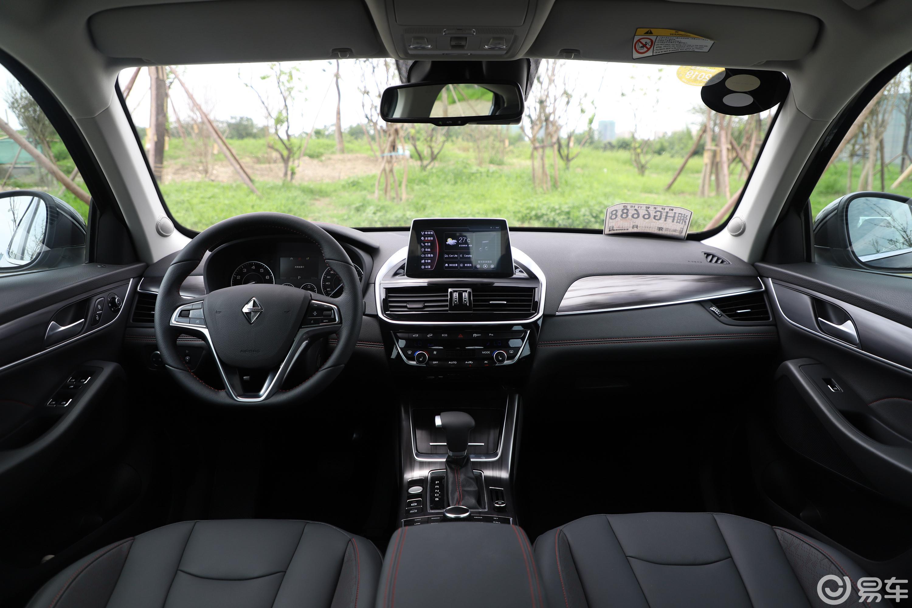 【宝沃bx62018款28t 四驱 gt至酷版内饰全景正拍汽车图片-汽车图片