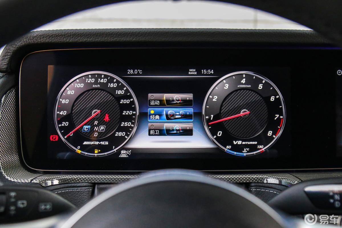 【奔驰g级 amg2019款g 63仪表盘汽车图片-汽车图片大全】-易车