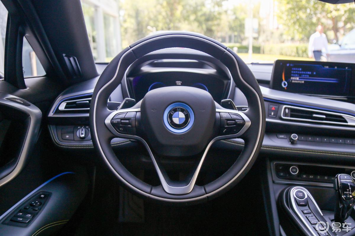 【宝马i82017款质子冰霜黑特别版方向盘汽车图片-汽车图片大全】-易车