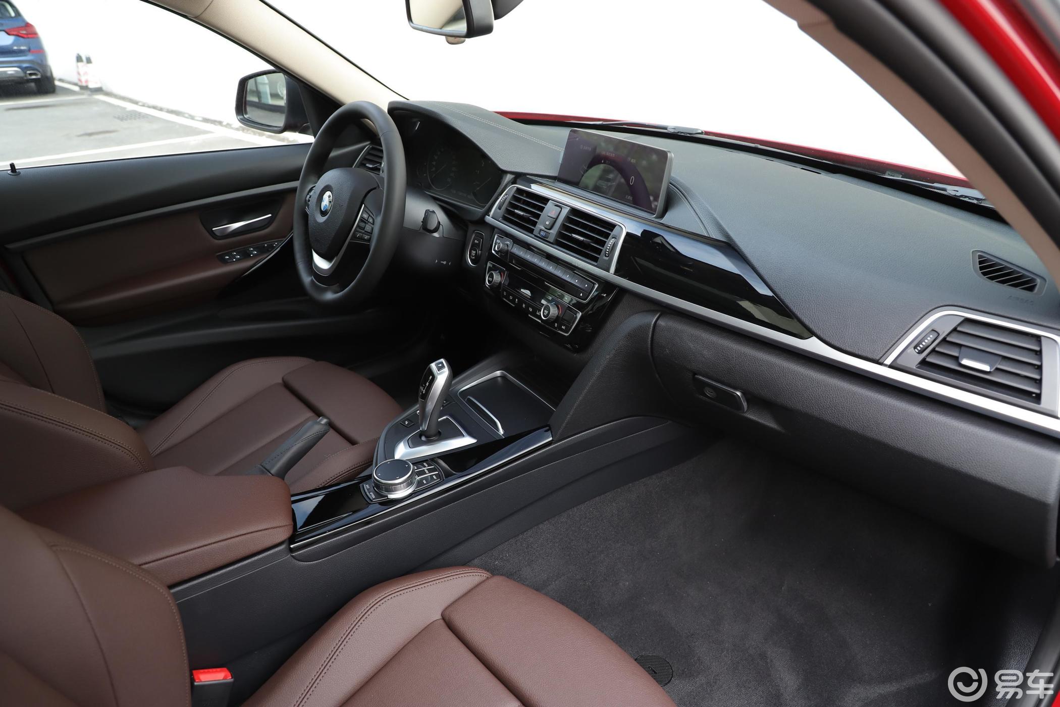 【宝马3系2019款320li 时尚版内饰全景副驾驶员方向汽车图片-汽车图片