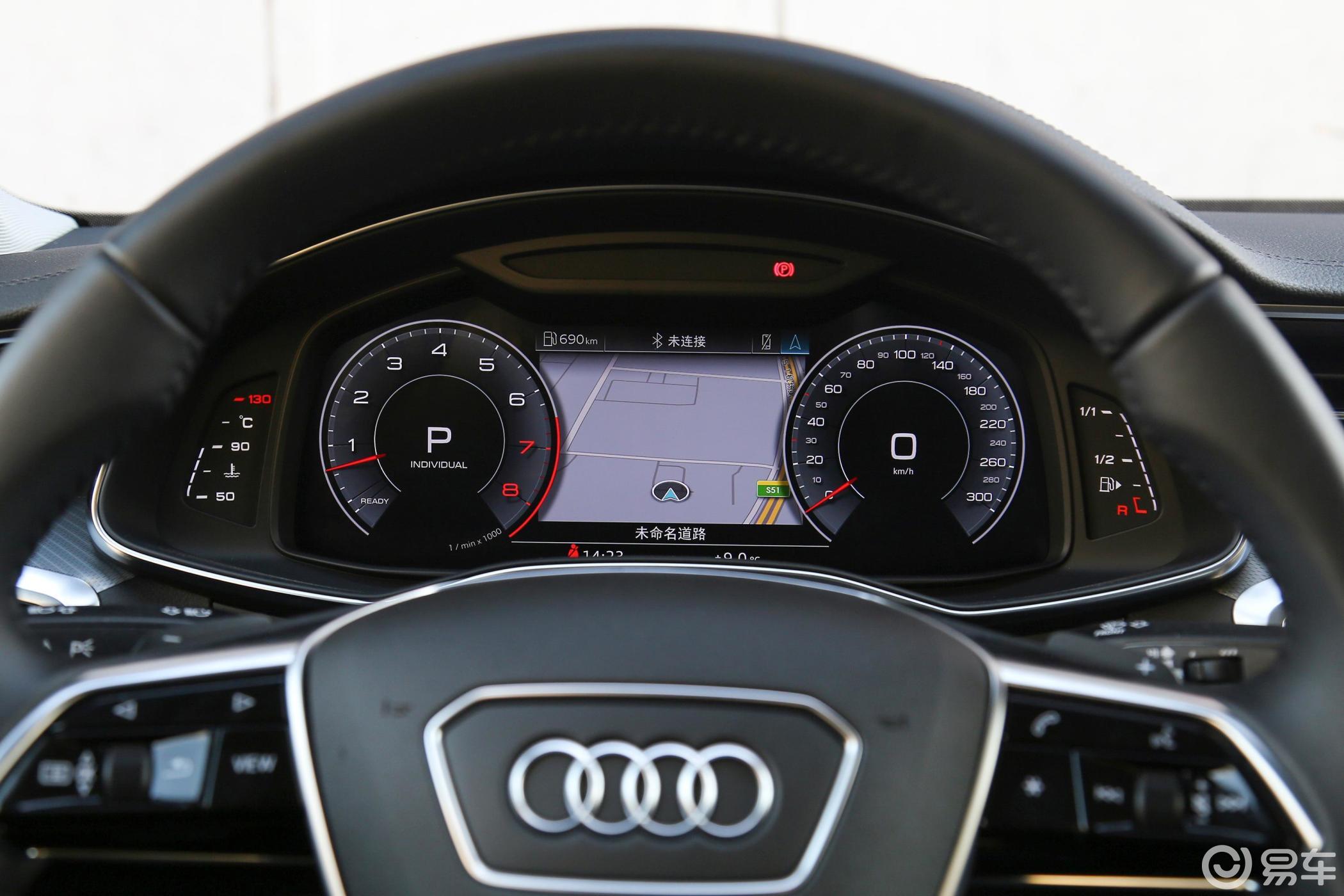 【奥迪a72019款55 tfsi quattro 动感版仪表盘汽车图片-汽车图片大全