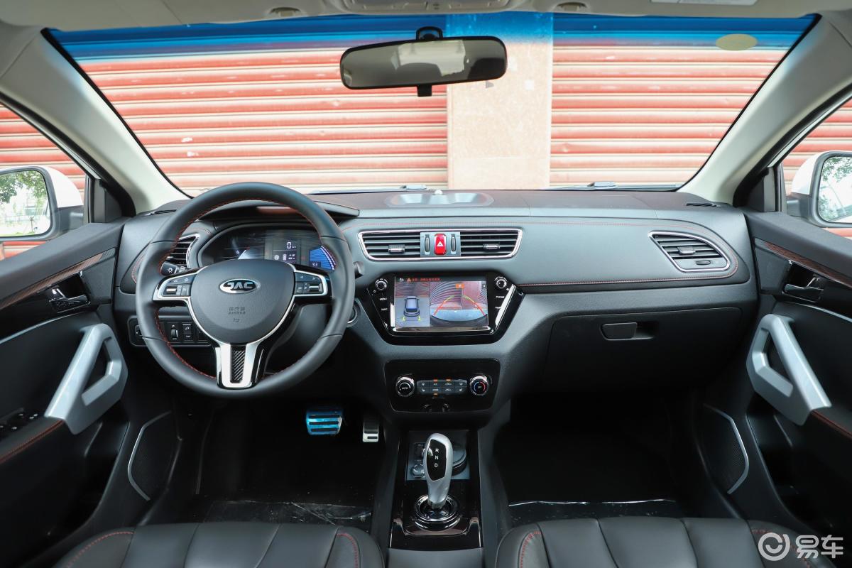 【江淮iev7s2019款豪华智尊精装版内饰全景正拍汽车图片-汽车图片大全