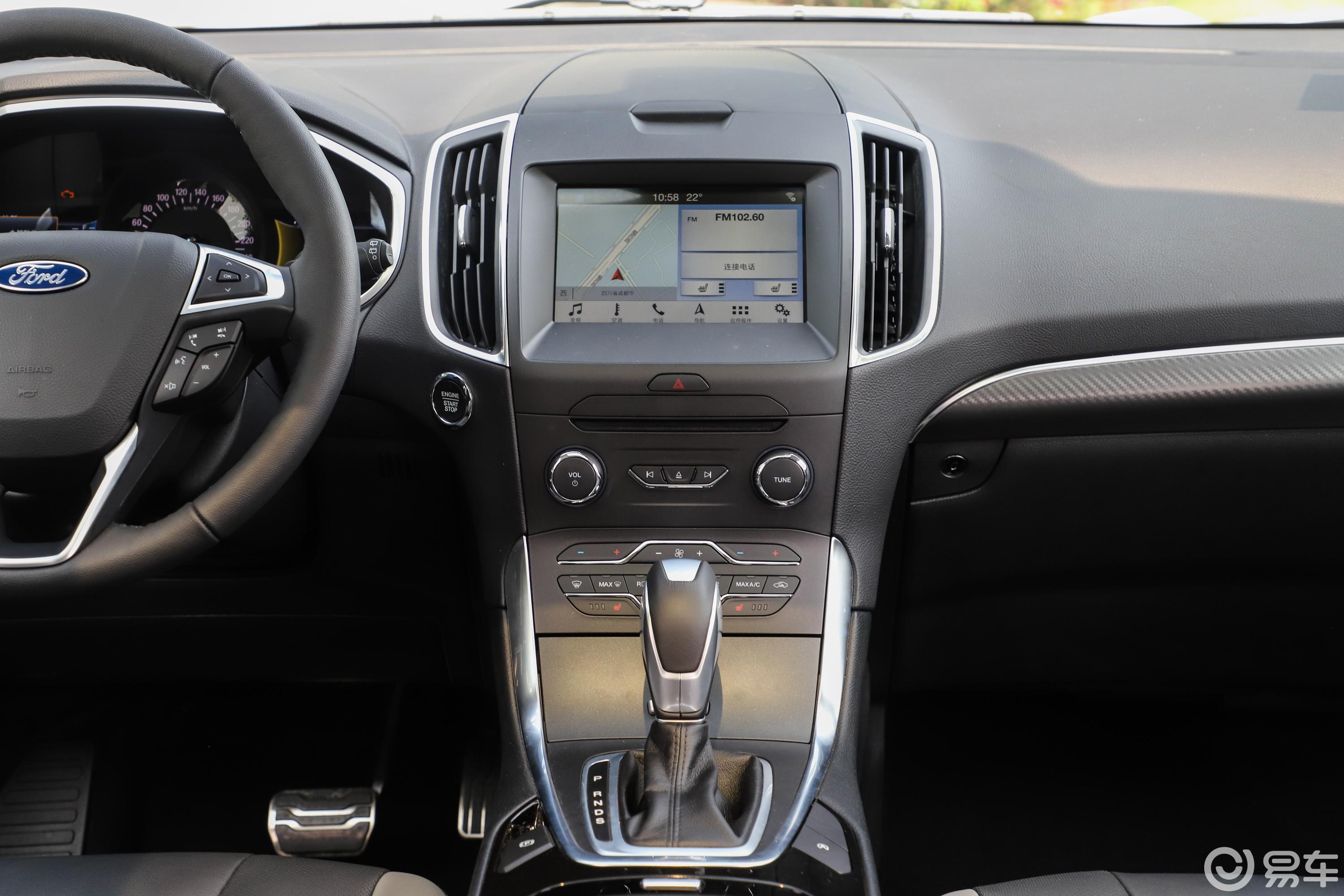 【锐界2018款ecoboost 245 四驱 运动版 7座 国v中控台整体汽车图片