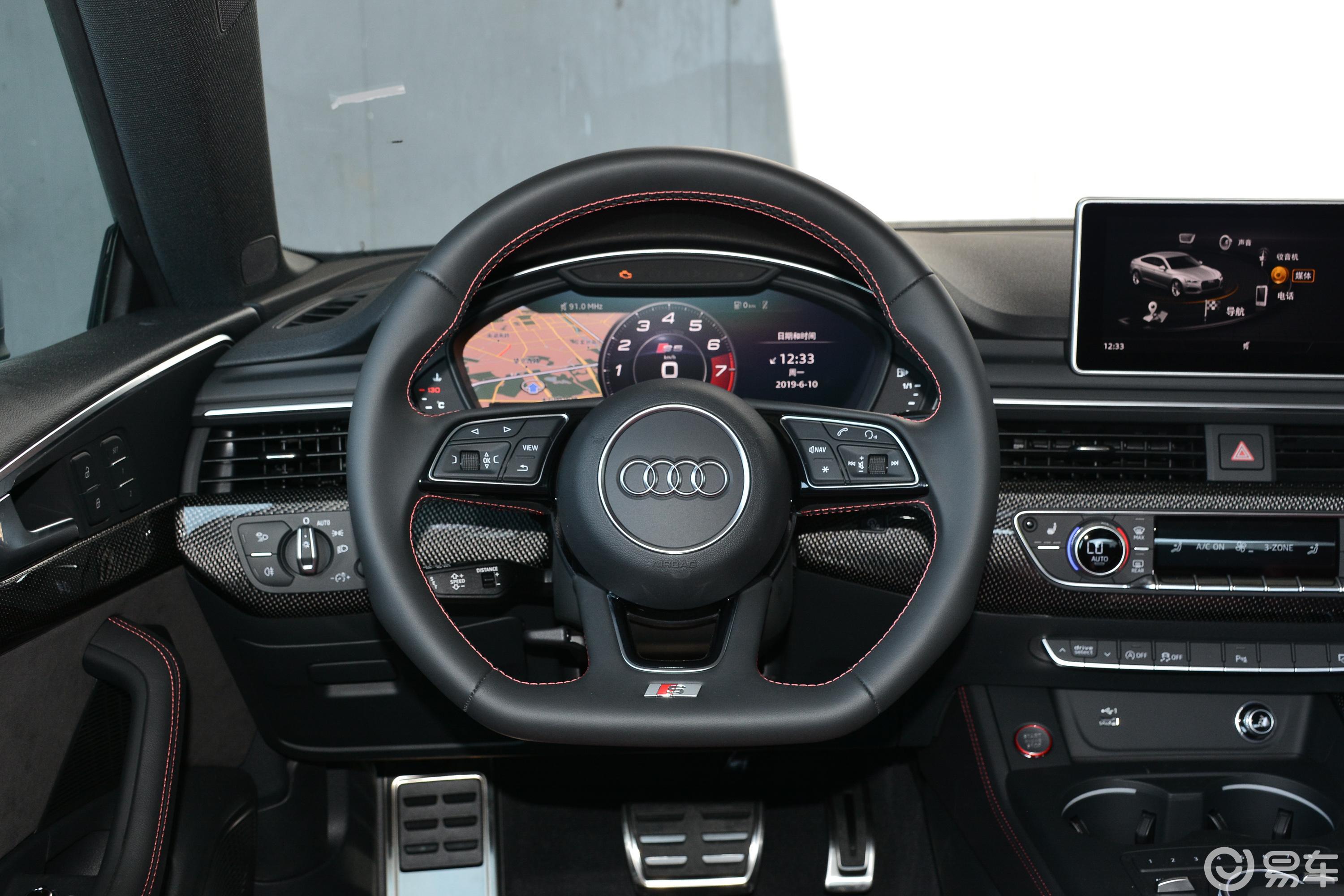 【奥迪s52017款sportback方向盘汽车图片-汽车图片大全】-易车