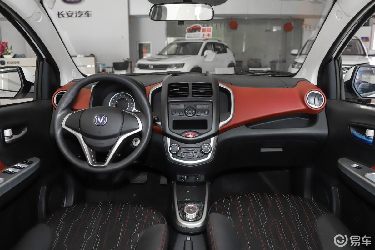 【奔奔ev2019款改款 ev360 标准版内饰全景正拍汽车图片-汽车图片大全