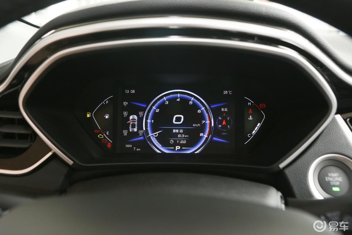 5t 手自一体 智联旗舰版 国vi仪表盘汽车图片-汽车图片大全】-易车