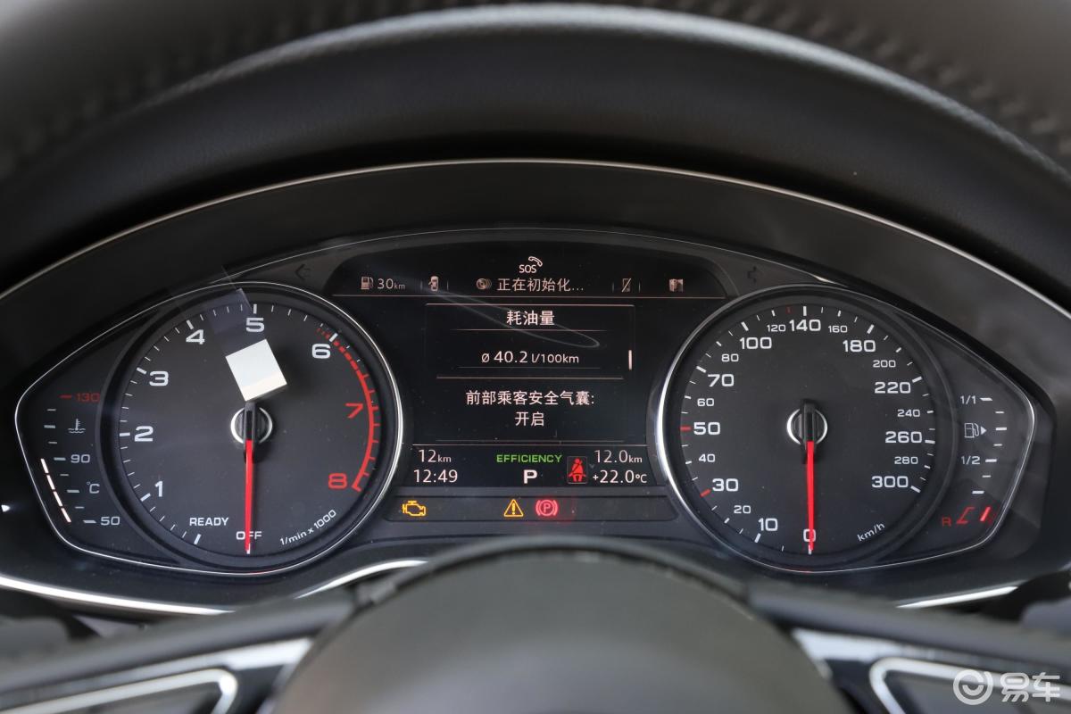 【奥迪a52019款sportback 40 tfsi 时尚版 国v仪表盘汽车图片-汽车