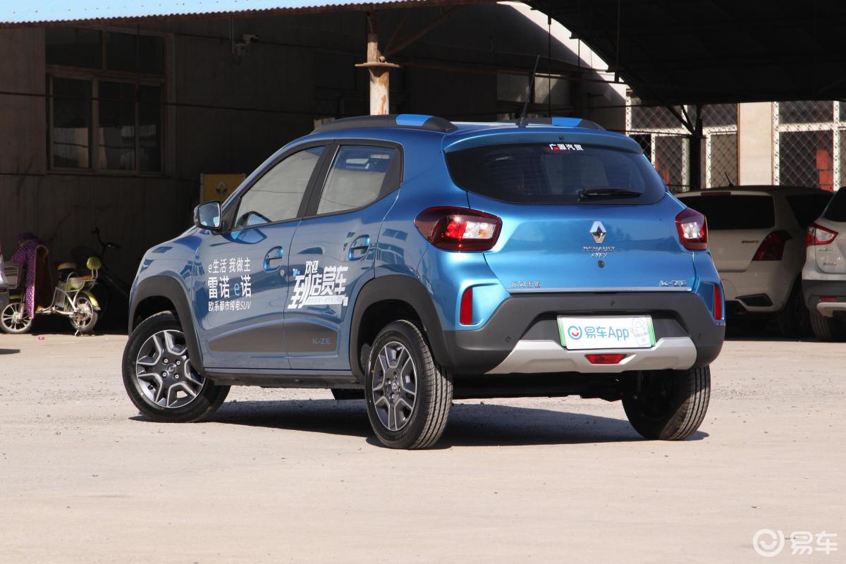 【雷诺e诺2019款e智型侧后45度车头向左水平汽车图片-汽车图片大全】