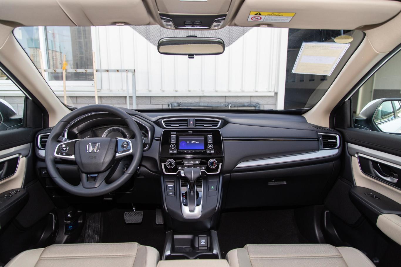 本田cr-v耀目版 240turbo cvt 两驱 舒适版 国vi内饰全景正拍