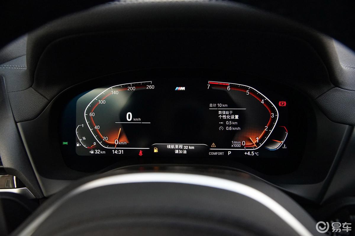 【宝马x42020款xdrive25i 黑骑士限量版仪表盘汽车图片-汽车图片大全