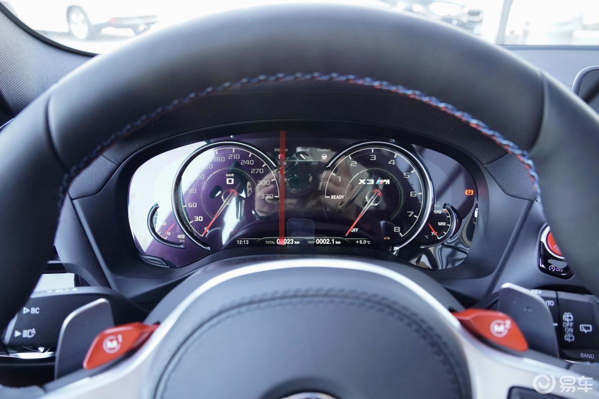 【宝马x3 m2019款x3 m 雷霆版仪表盘汽车图片-汽车图片大全】-易车