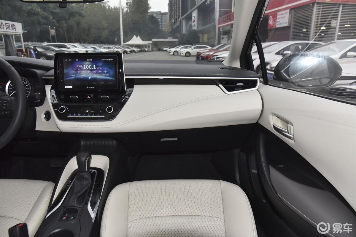 【卡罗拉2019款1.2t cvt 豪华版内饰汽车图片-汽车图片大全】-易车