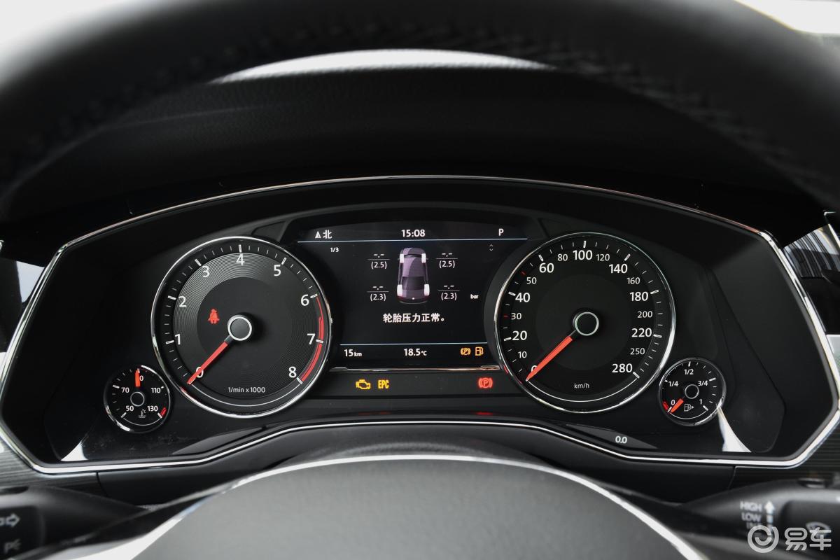 【辉昂2019款380tsi 两驱 豪华版 国v仪表盘汽车图片-汽车图片大全】
