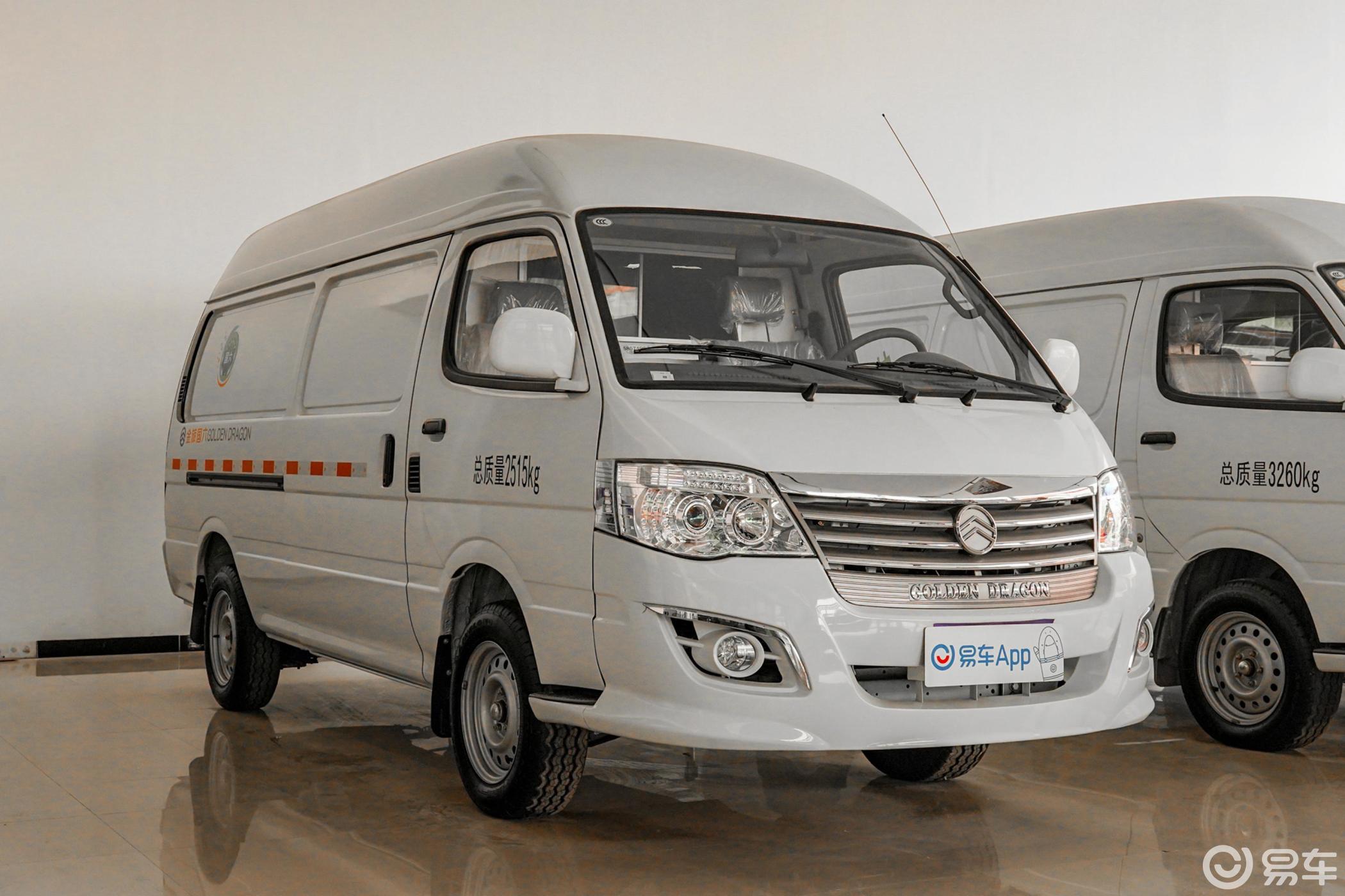 【金旅海狮ev2019款龙运gle850 标准型侧前45度车头向右水平汽车图片