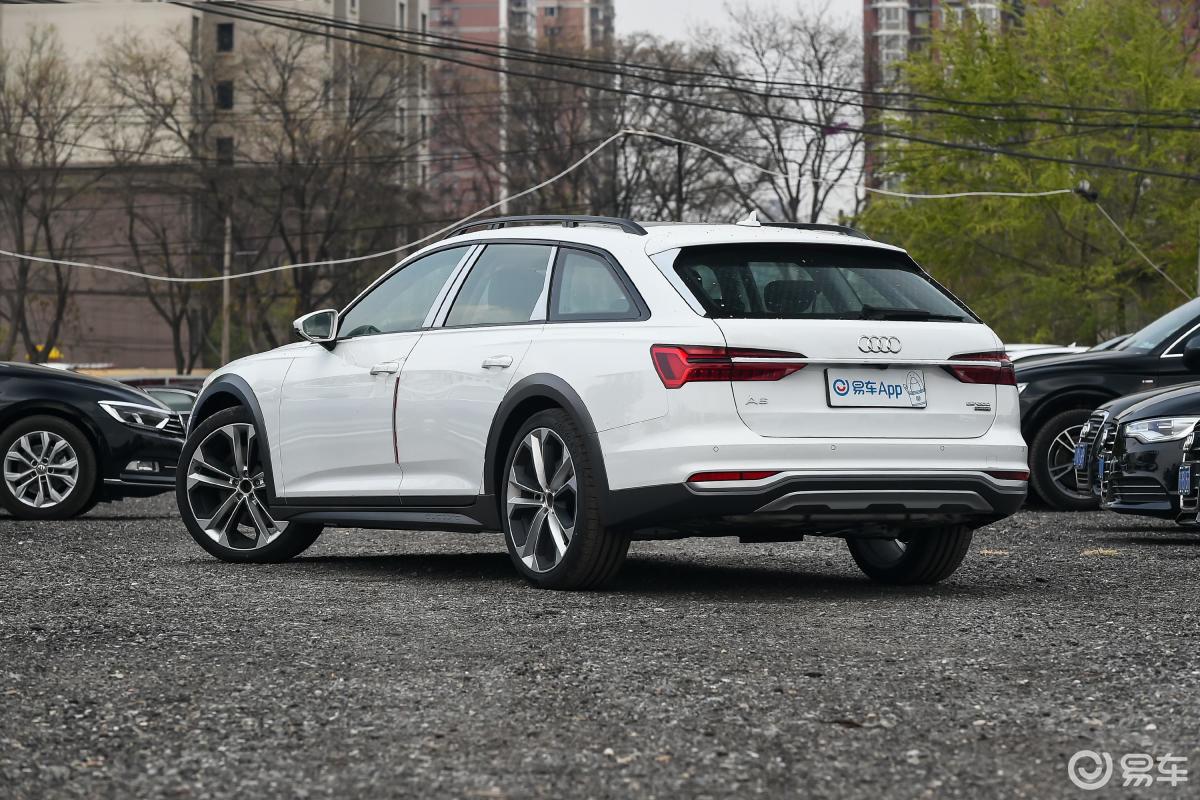 【奥迪a62020款allroad quattro 探索家 55 tfsi 尊享越野型侧后45度
