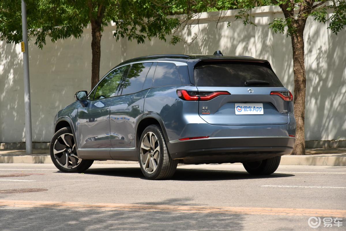 【蔚来es82020款签名版 84kwh 7座侧后45度车头向左水平汽车图片-汽车