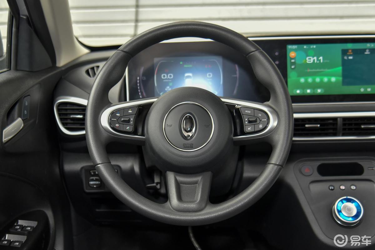【欧拉白猫2020款401km 旗舰型方向盘汽车图片-汽车图片大全】-易车