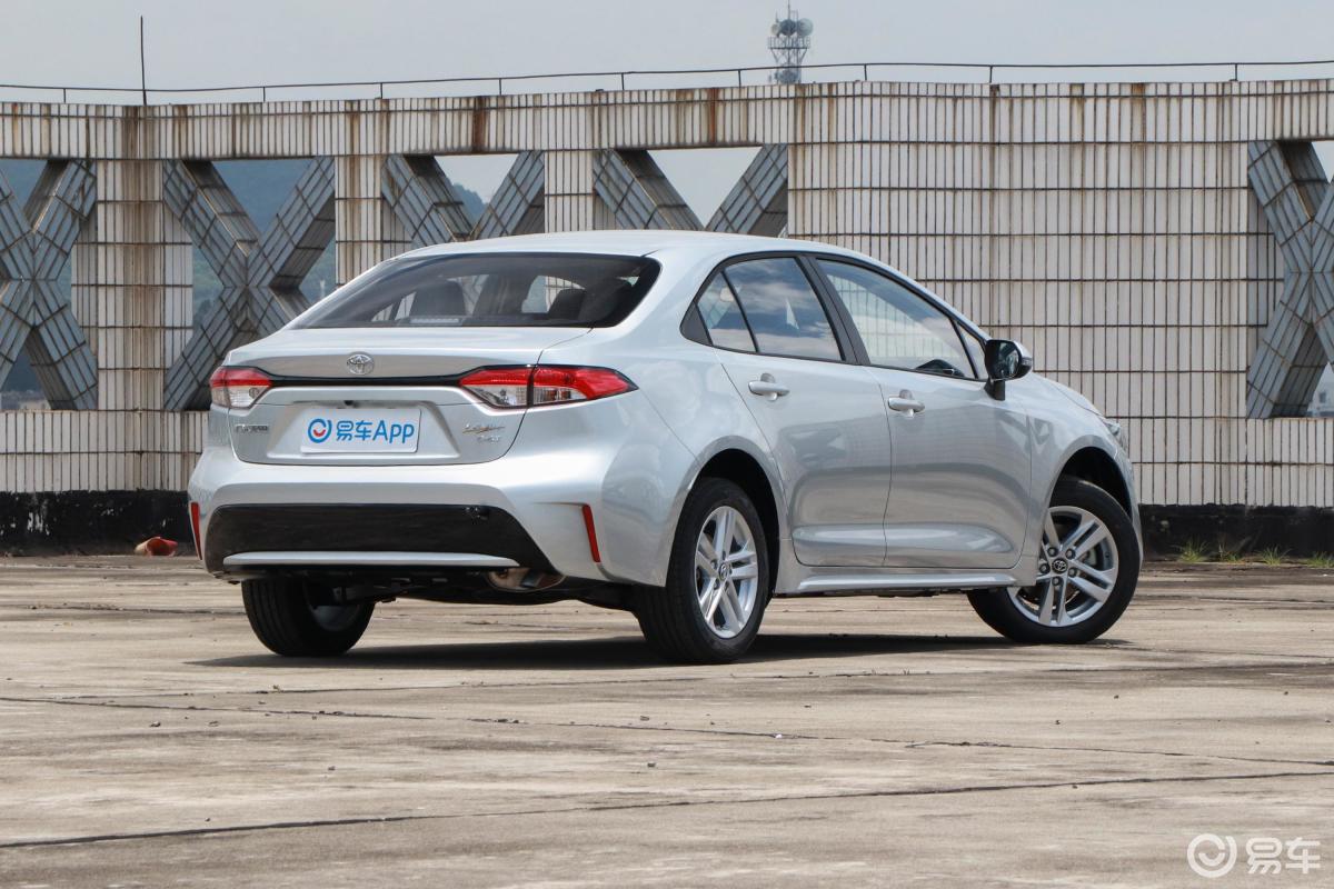 【雷凌2021款185t cvt 豪华版侧后45度车头向右水平汽车图片-汽车图片