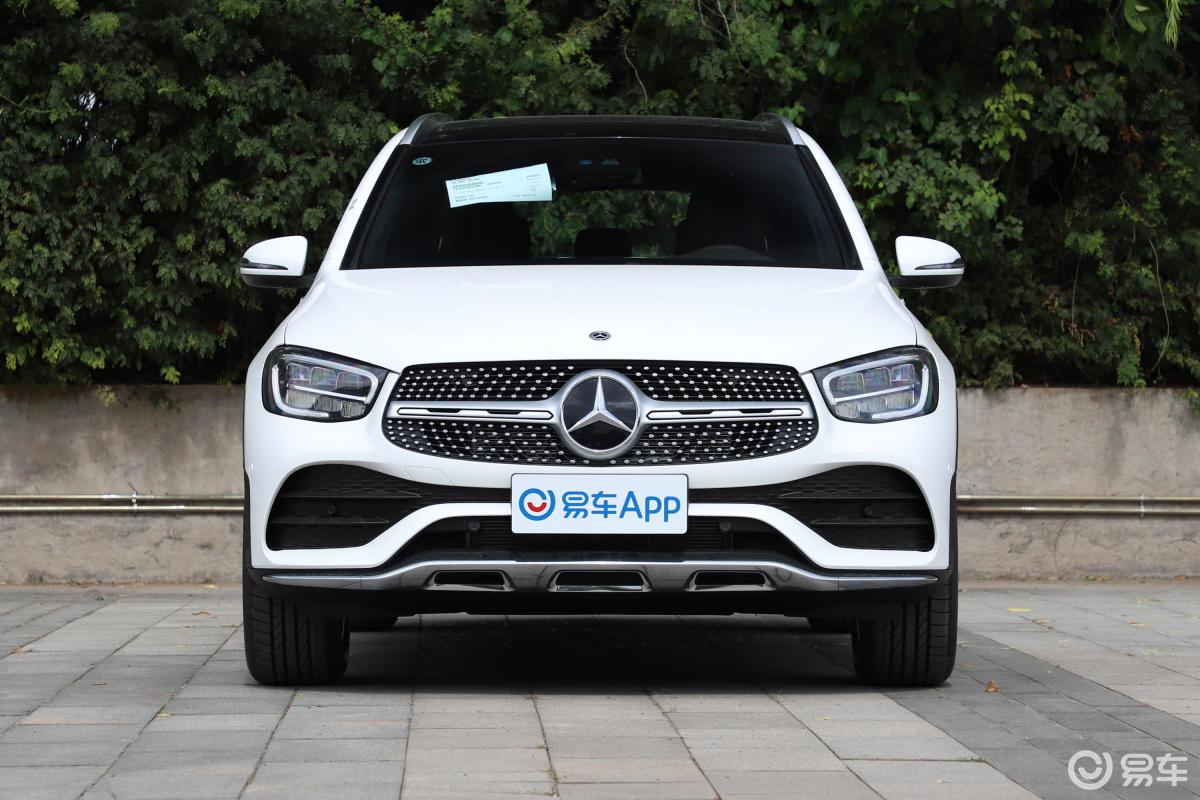 【奔馳glc2021款glc 300 l 4matic 動感型正前水平汽車圖片-汽車圖片