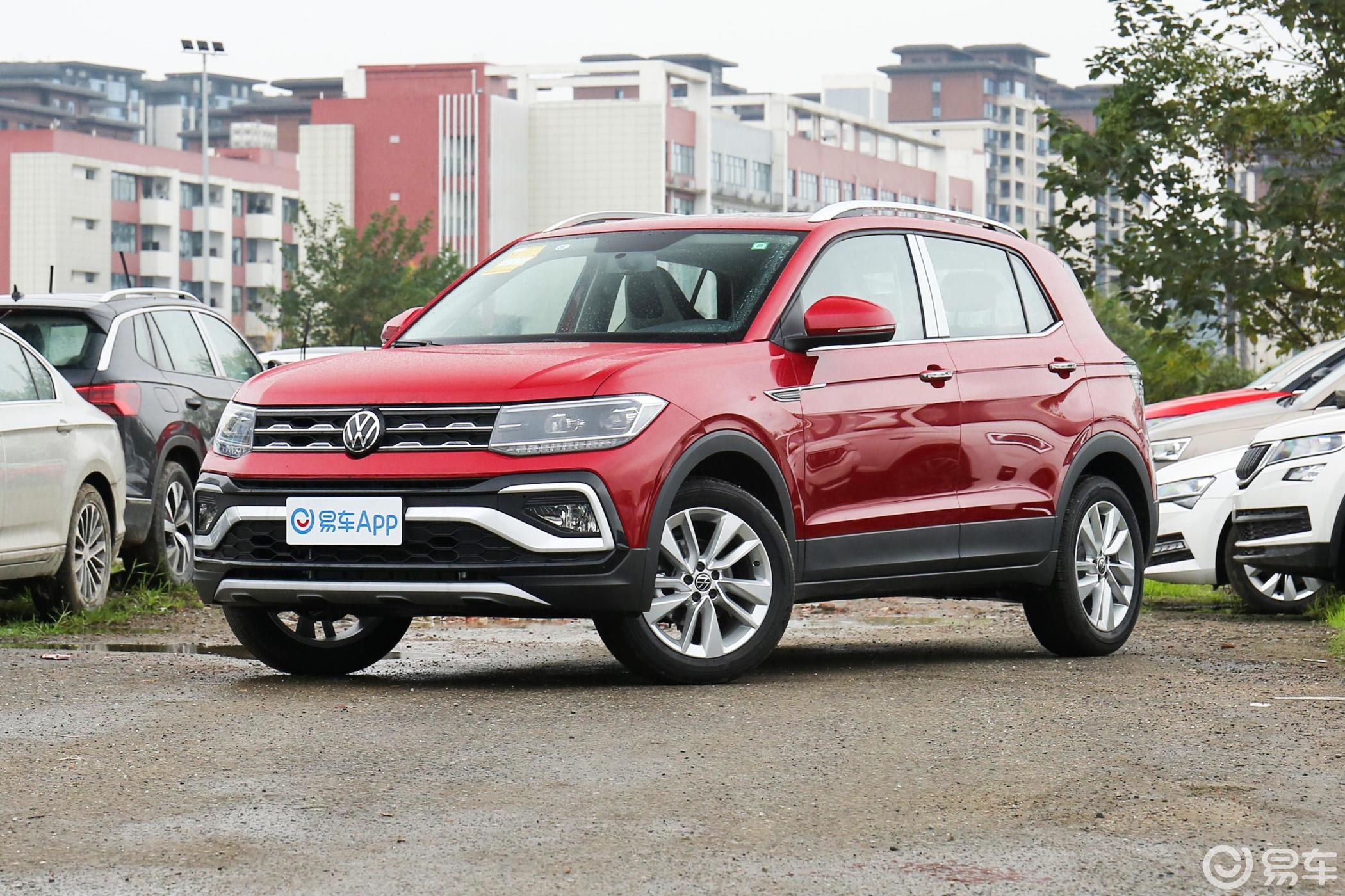 【途铠2021款280tsi dsg 舒适版侧前45度车头向左水平汽车图片-汽车