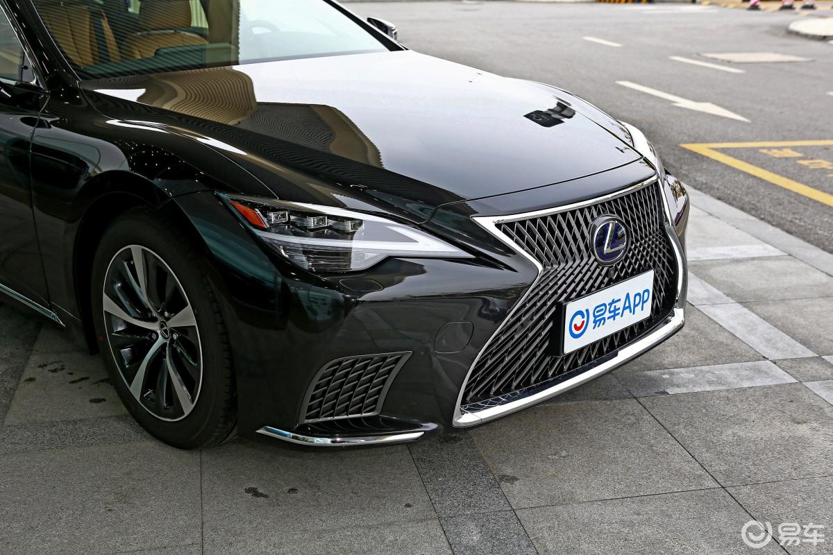 【雷克萨斯ls2021款500h 卓越版前格栅侧俯拍汽车图片-汽车图片大全】