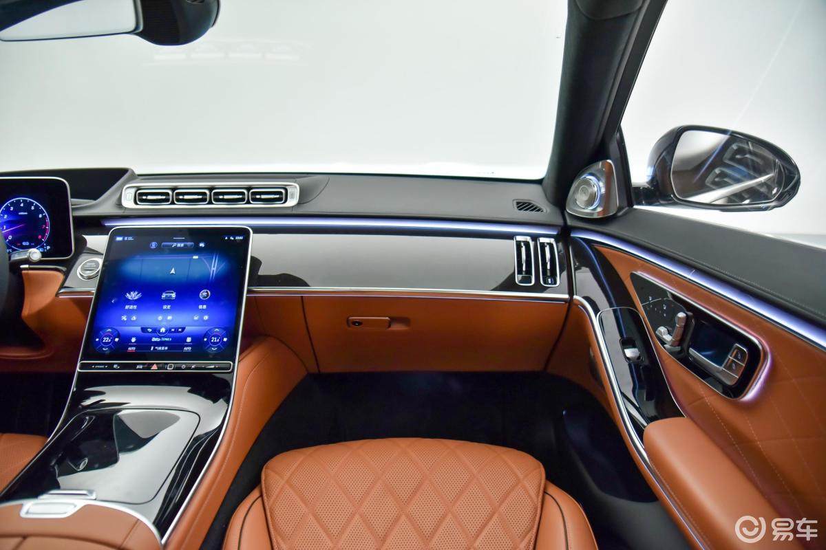 【奔驰s级2021款s 500 l 4matic副驾驶位区域汽车图片-汽车图片大全】