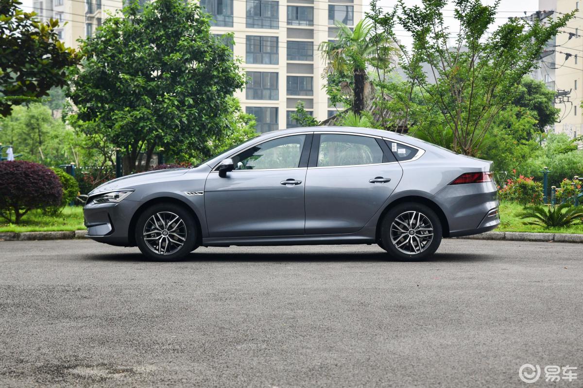 【秦plus新能源2021款ev 400km 豪华型正侧车头向左水平汽车图片-汽车