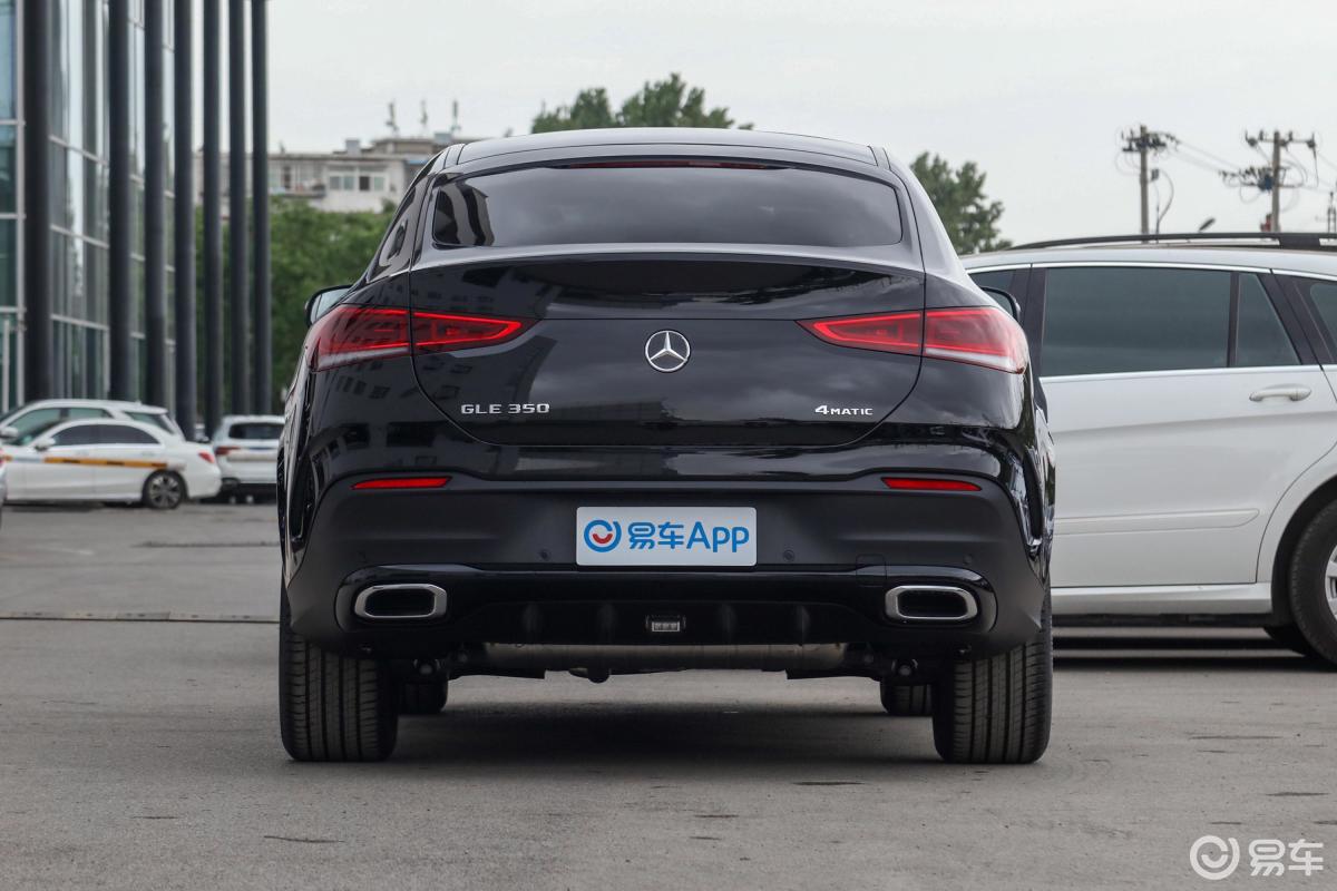 【奔馳gle轎跑2020款gle 350 4matic 轎跑suv 豪華型正後水平汽車圖片