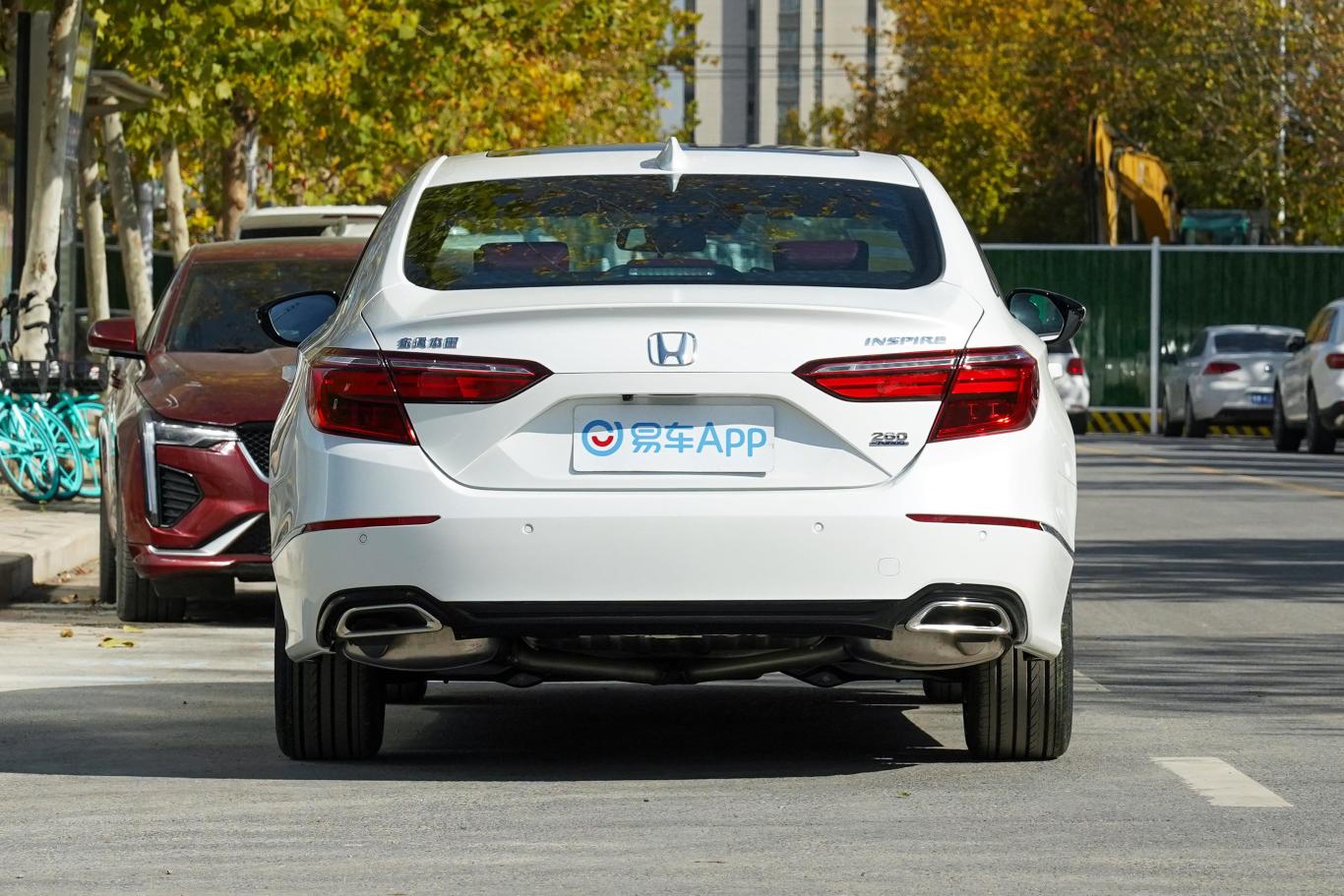 【英仕派锐·T动 CVT 精悦版正后水平图片-汽车图片大全】-易车
