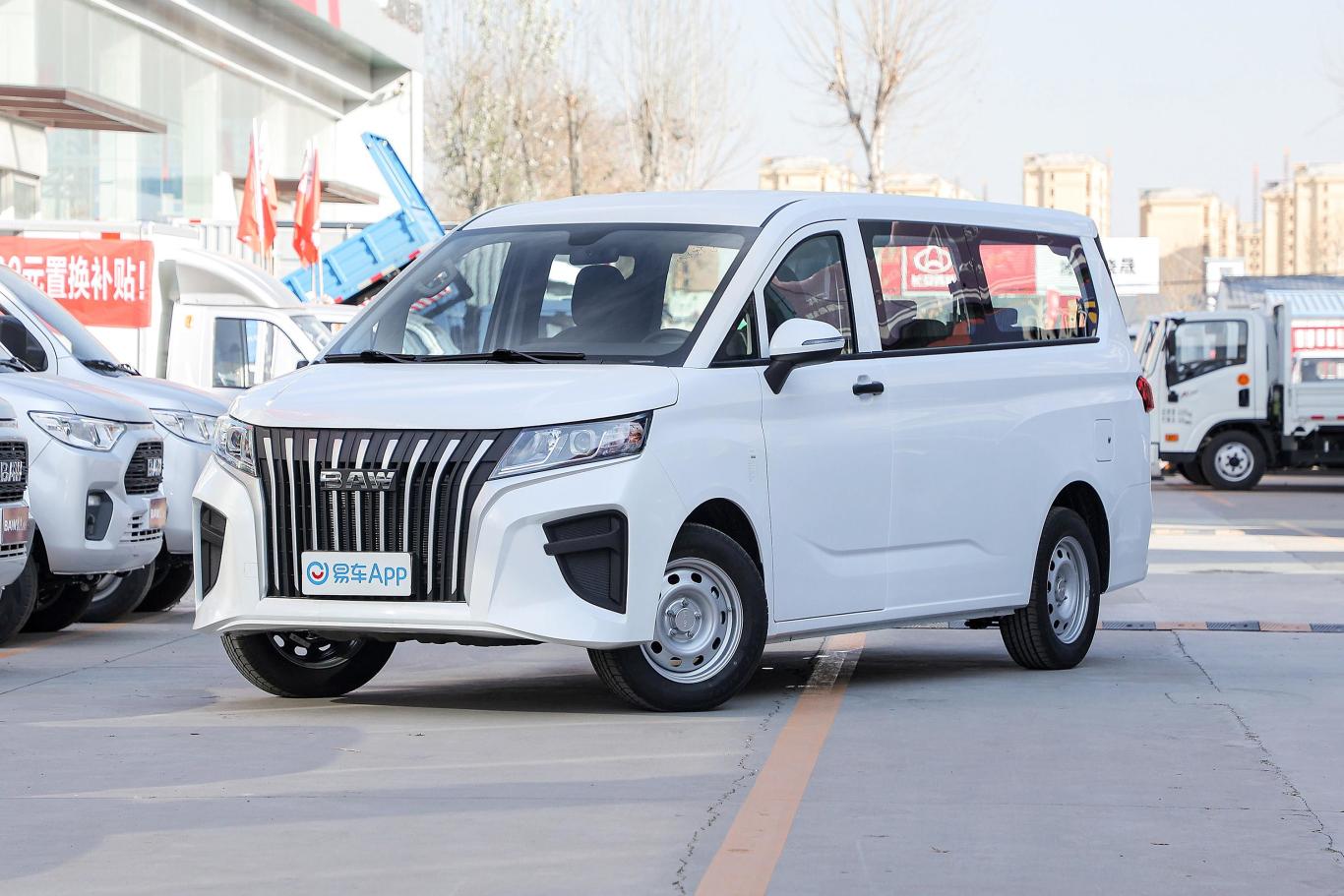 【王牌M71.6L 手动长轴创富版 7座侧前45度车头向左水平图片-汽车图片大全】-易车