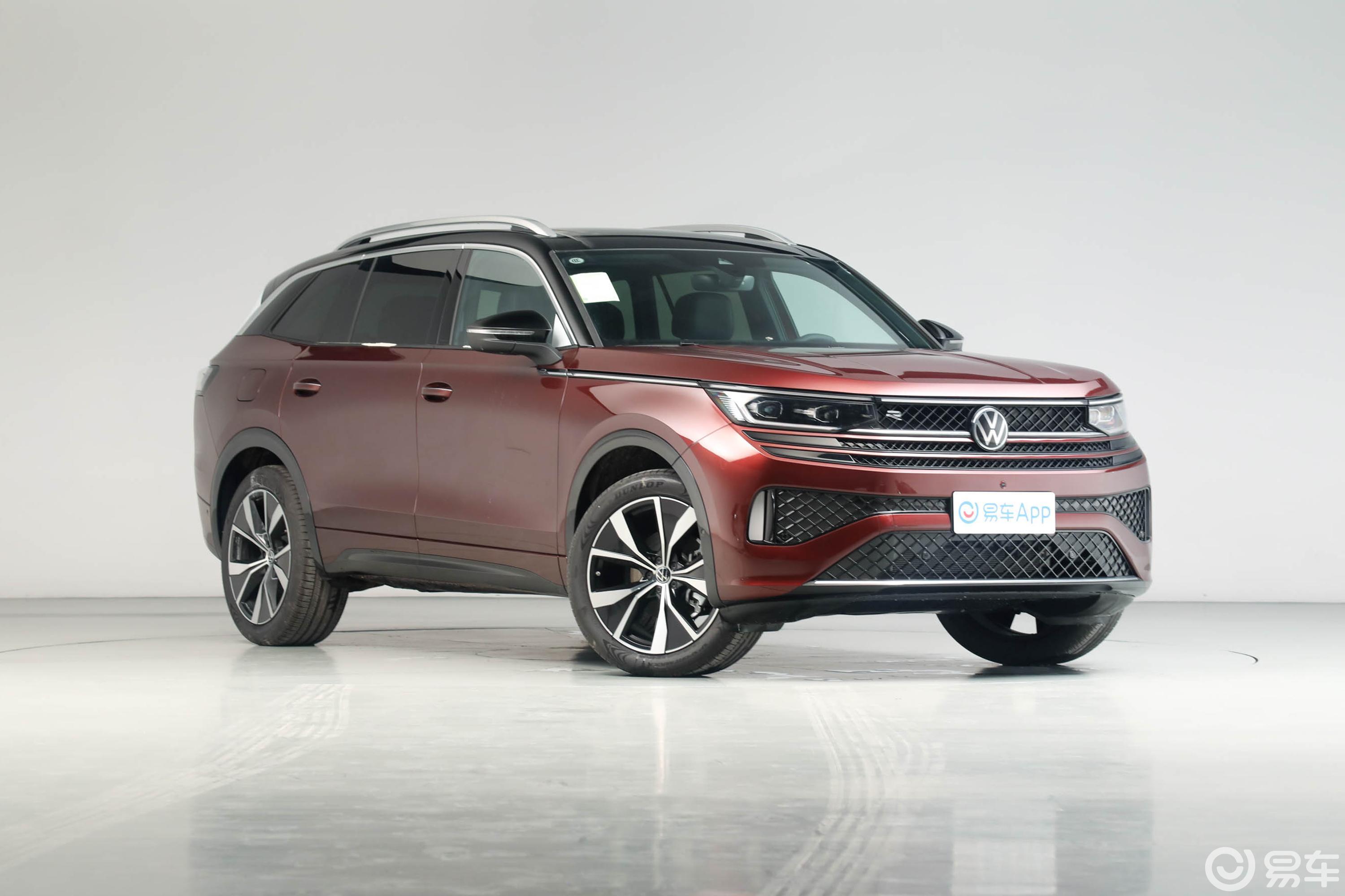 【揽巡380TSI 四驱R-Line巡礼版侧前45度车头向右水平图片-汽车图片大全】-易车