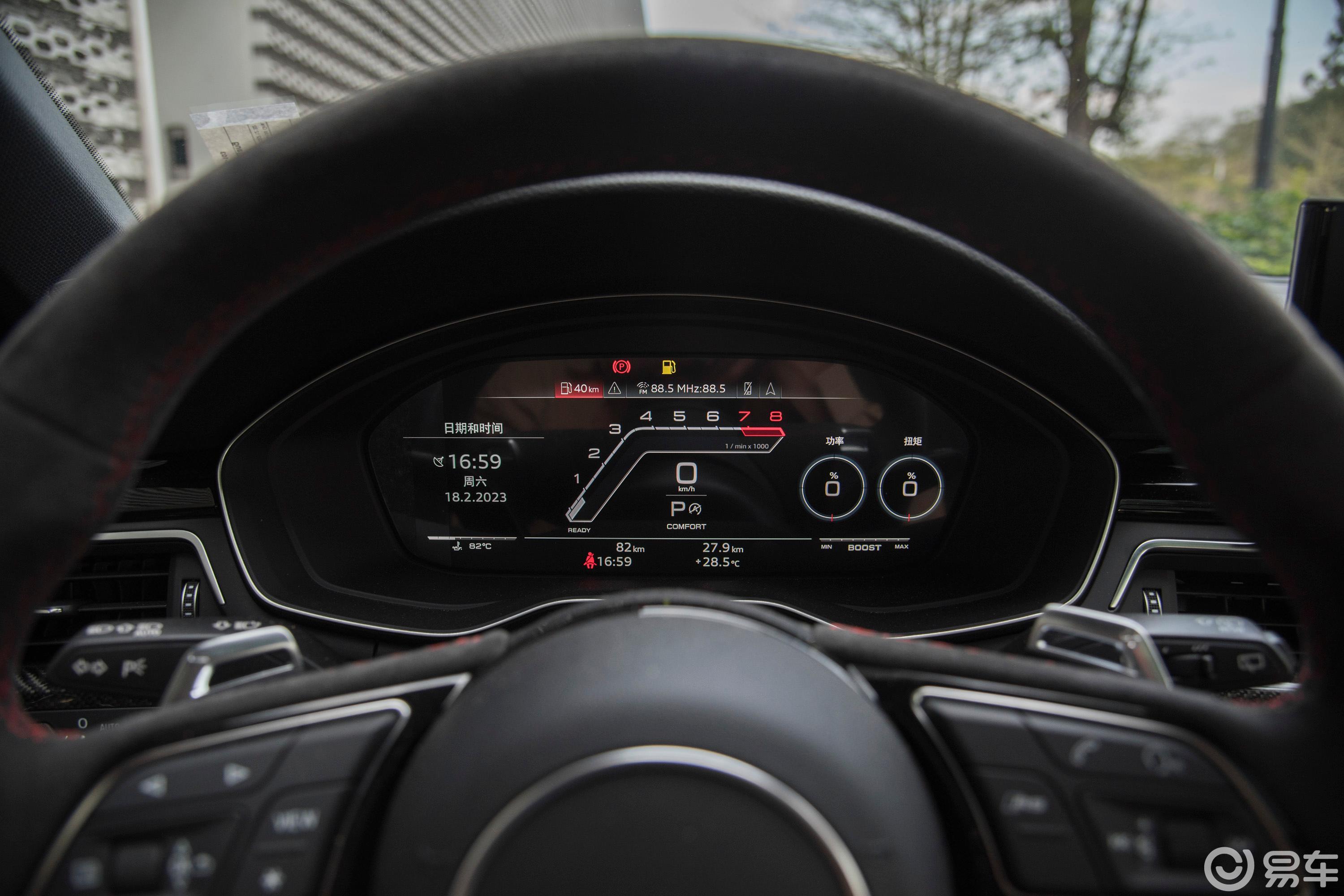 【奥迪RS 42.9T Avant 黑曜版仪表盘图片-汽车图片大全】-易车