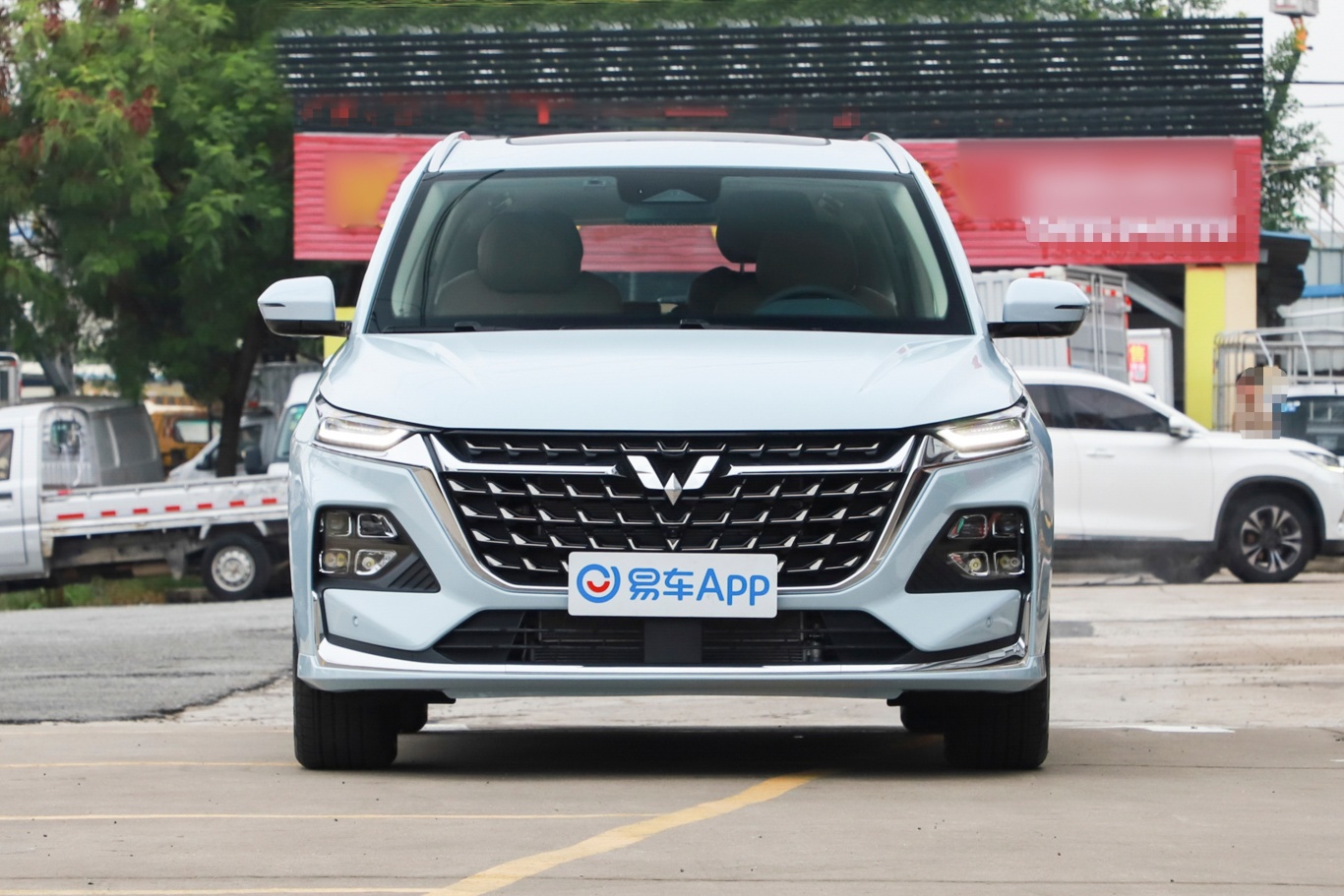 【五菱凯捷混动 铂金版 2.0L 奢享型正前水平图片-汽车图片大全】-易车
