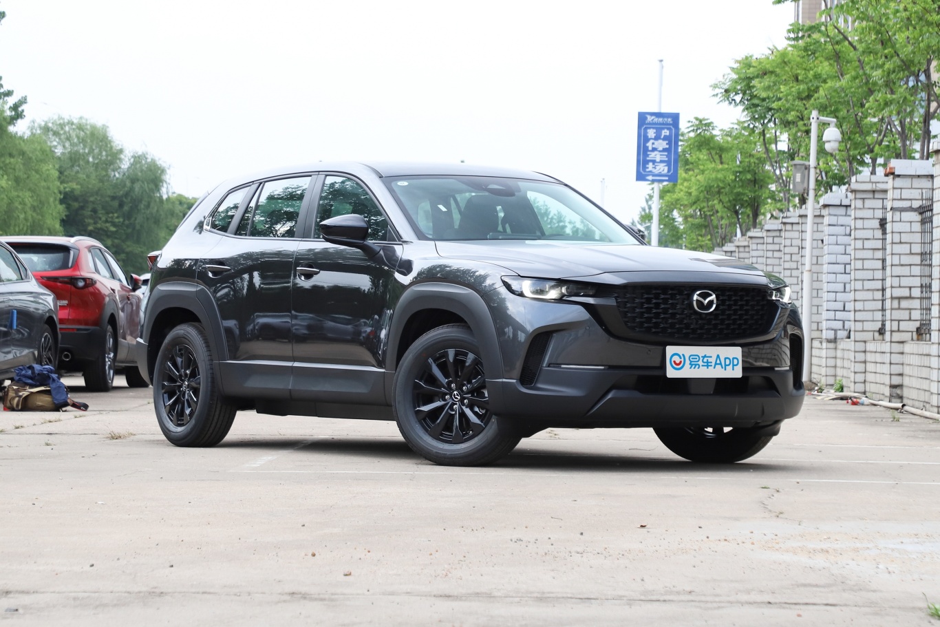 【马自达CX-50 行也2.0L 领行版侧前45度车头向右水平图片-汽车图片大全】-易车