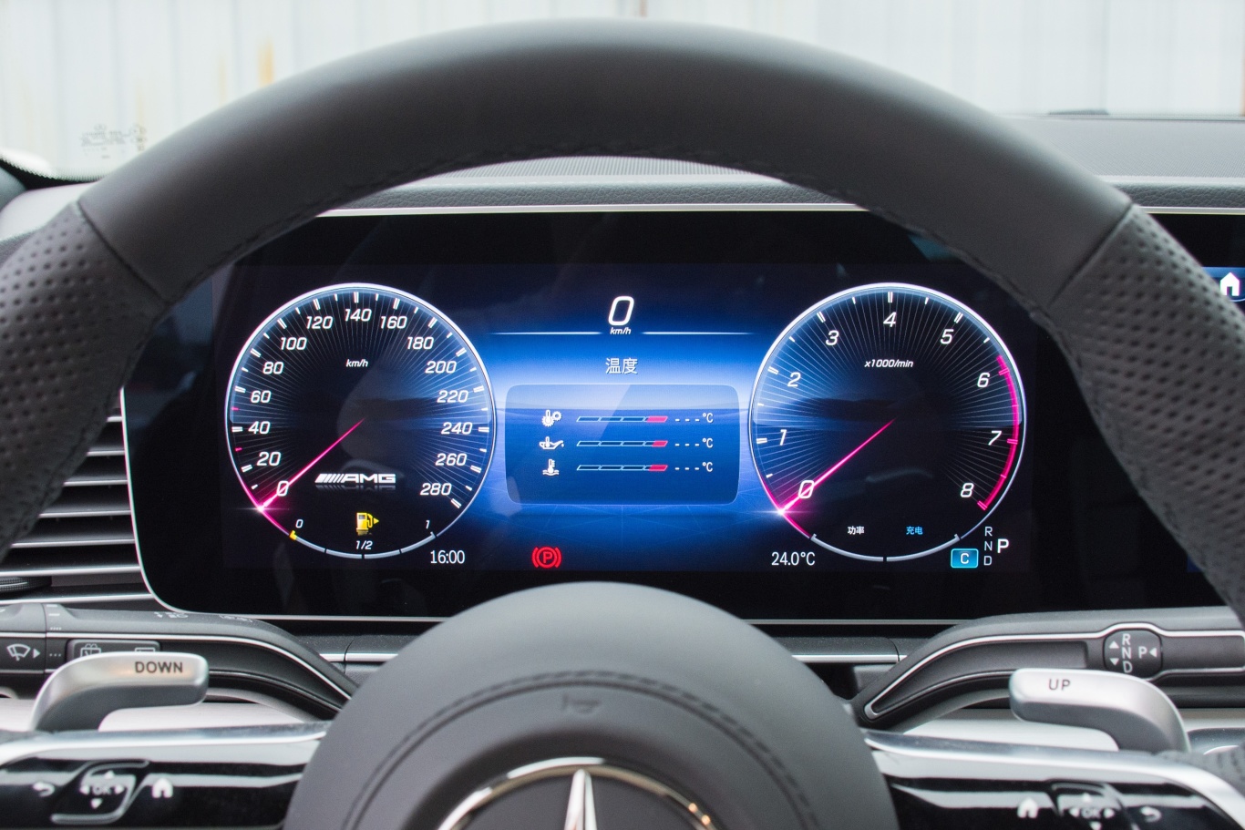 奔驰gle amgamg gle 53 4matic 仪表盘