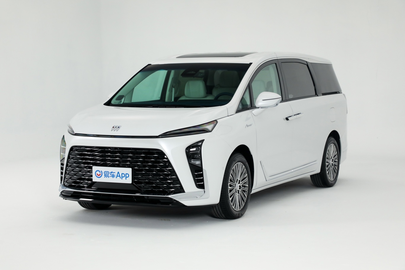 Byd Gl8 【别克GL8 插电混动陆尊 1.5T 138km 奢享版 7座侧前45度车头向左水平图片-汽车图片大全】-易车