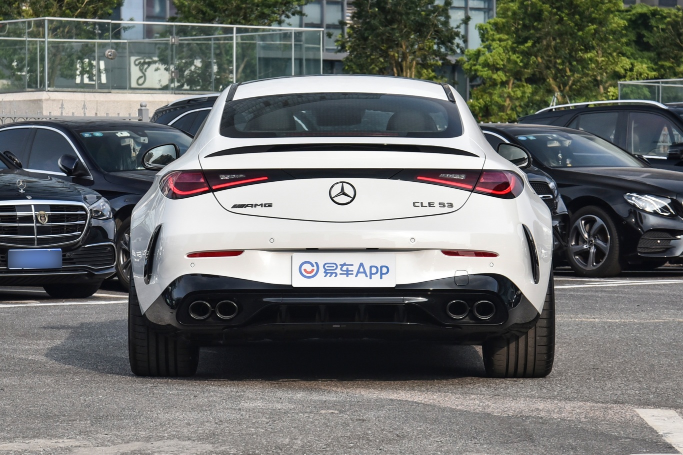 【奔驰CLE AMGAMG CLE 53 4MATIC+ Coupe正后水平图片-汽车图片大全】-易车