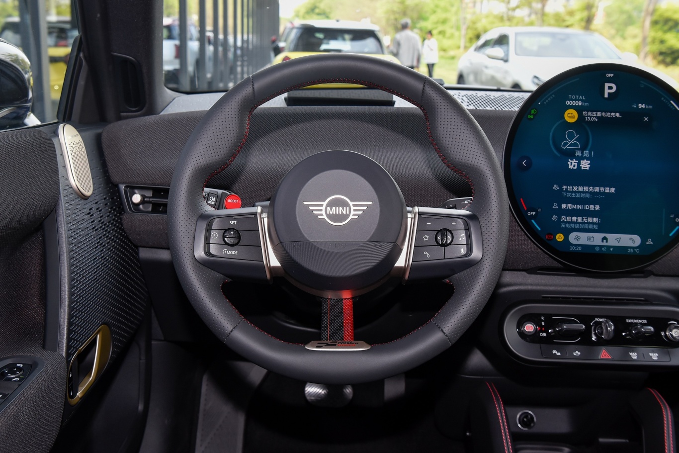 【电动MINI JCW412km JOHN COOPER WORKS方向盘图片-汽车图片大全】-易车