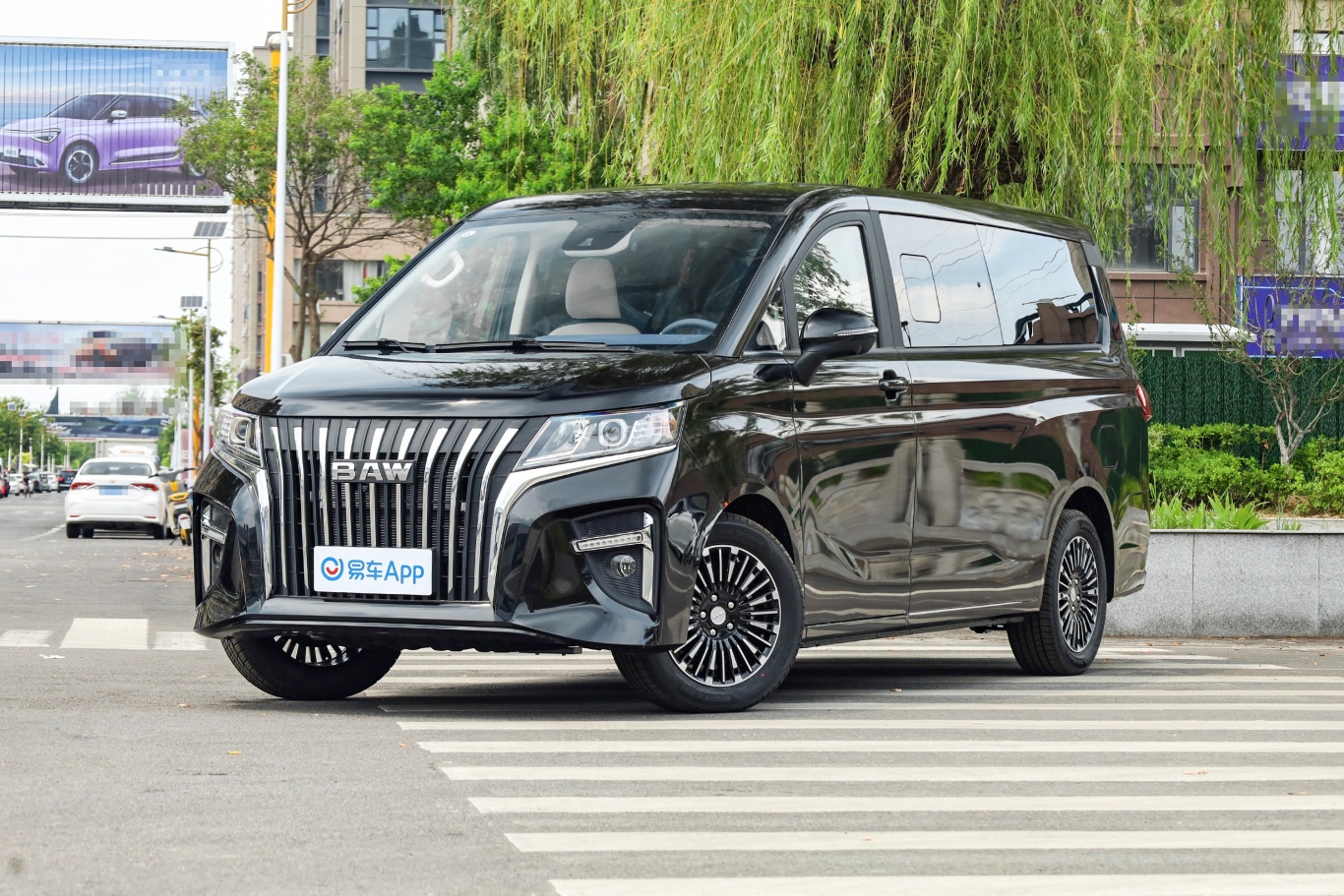 【锐胜王牌M7改款 2.0L 自动长轴旗舰版 7座侧前45度车头向左水平图片-汽车图片大全】-易车