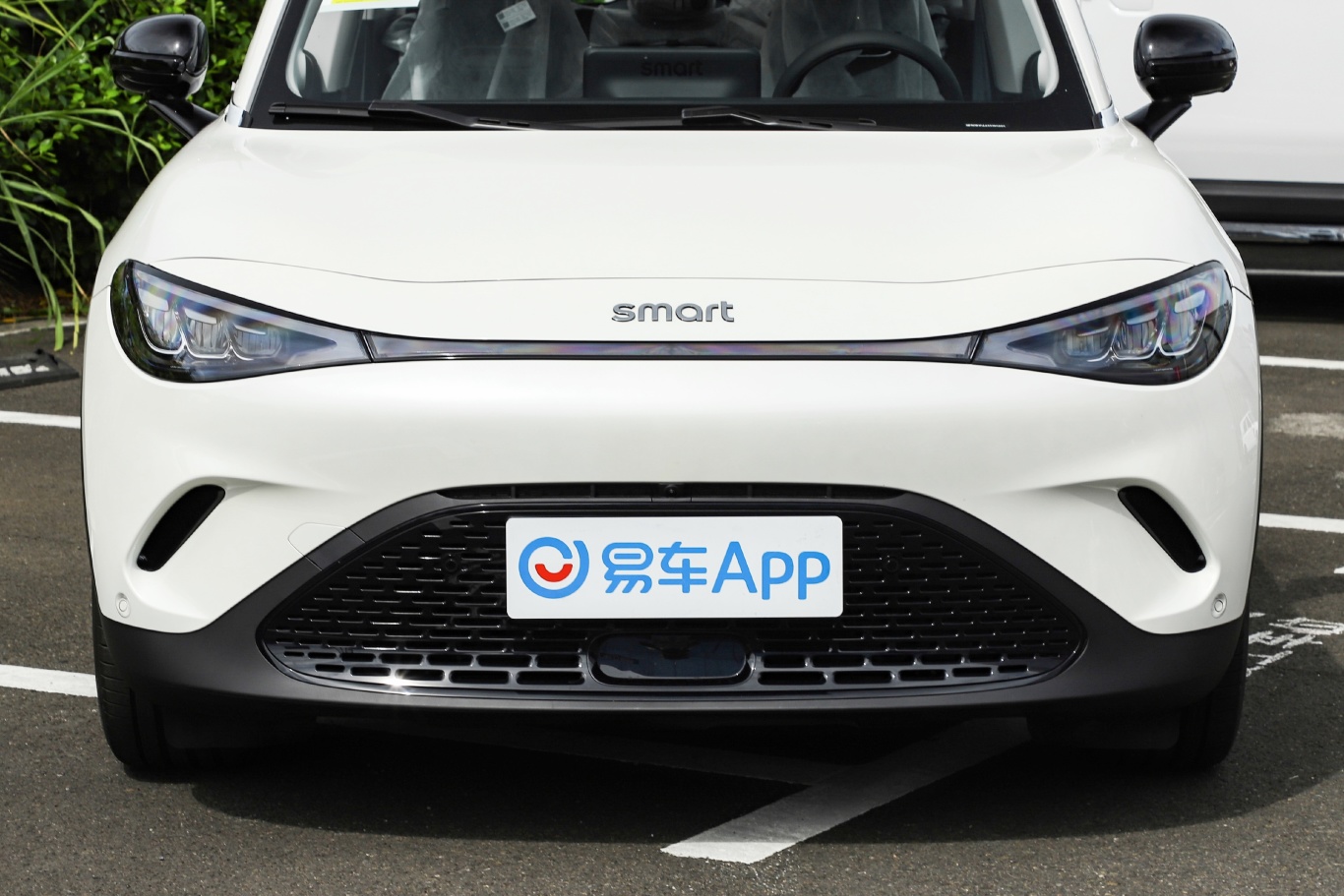 【smart精灵#3415km 后驱型动标准版前格栅侧俯拍图片-汽车图片大全】-易车